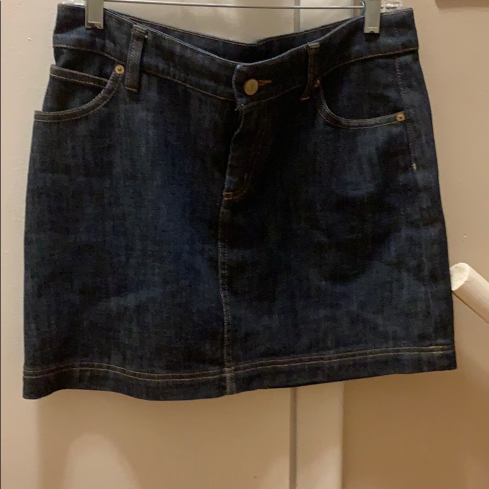 Lilly Pulitzer Jean skirt size 4